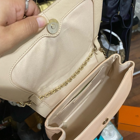 See by Chloe 2 tone beige light pinkish color Cross body bag -authentic ✅ - Picture 7 of 10